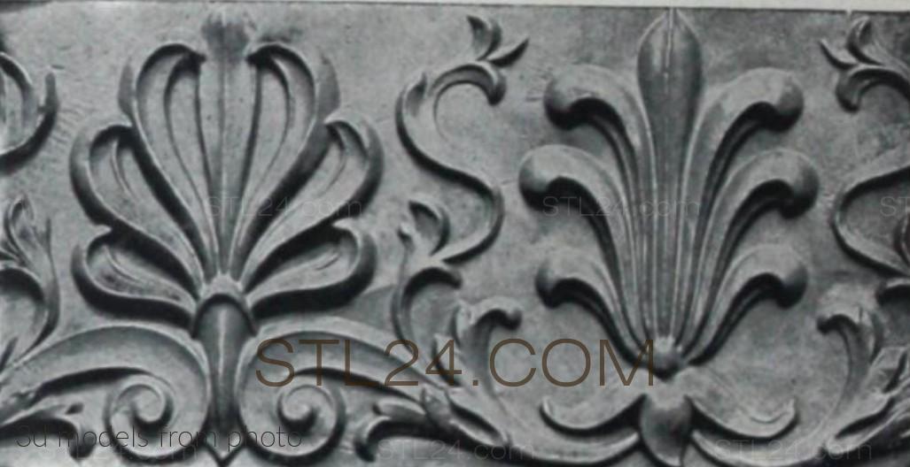 Фризы (FRIESE_1612 -  | 3D model 3DSMAX / OBJ / STL) 3D модель для ЧПУ станка